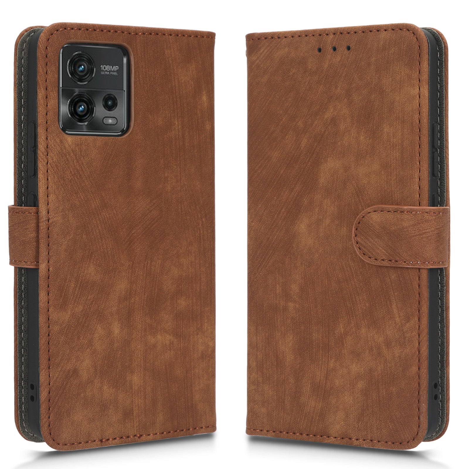For Motorola Moto G72 4G RFID Blocking Shock-absorbing PU Leather Phone Case Protective Magnetic Mobile Phone Cover with Wallet Stand For Motorola Moto G72 4G RFID Blocking Shock-absorbing PU Leather Phone Case Protective Magnetic Mobile Phone Cover with Wallet Stand